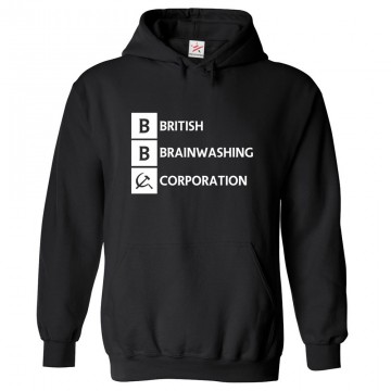 British Brainwashing Corporation Unisex Novelty Kids and Adults Pullover Hoodie